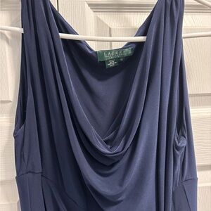 Ralph Lauren Navy Blue Wedding Dress